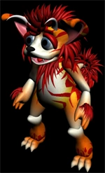 Kim's render of the male