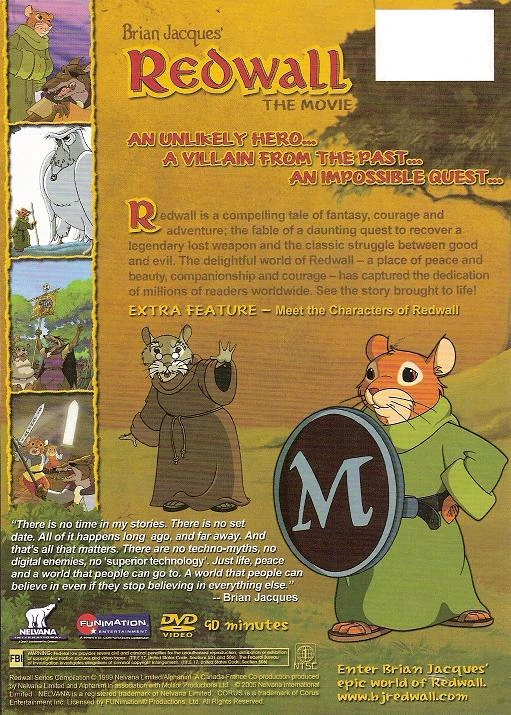 Redwall The Movie Redwall Wiki Brian Jacques, Castaways of the