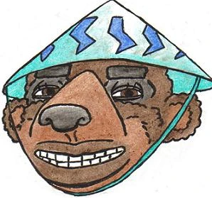 Kunal Plushybottoms is giving a warm smile and is a member of the Storm Clan.