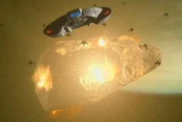 Chintoka asteroid-moon exploding.jpg