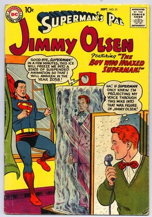 Cover for Superman's Pal, Jimmy Olsen #31