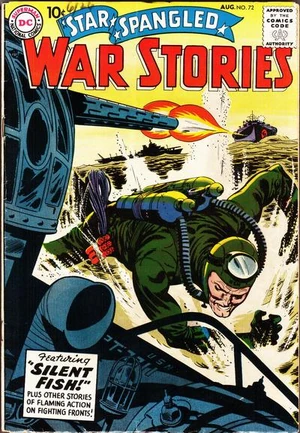 Cover for Star-Spangled War Stories #72