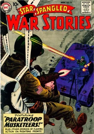 Cover for Star-Spangled War Stories #75