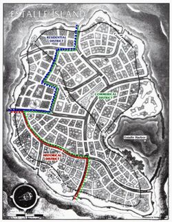Estalle Island Map