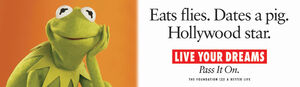Kermit billboard