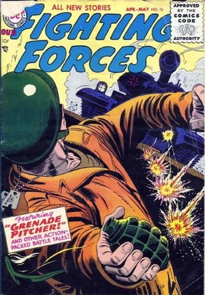 Cover for Our Fighting Forces #10