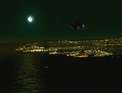 Voyager over los angeles