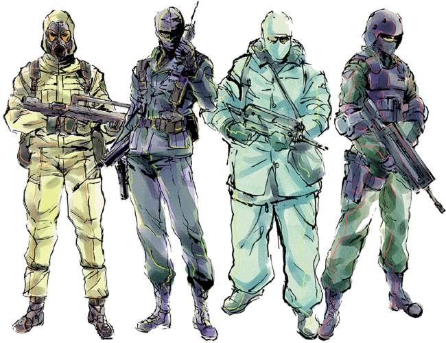 Mgs Soldiers