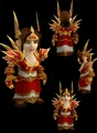 Lieutenant Commander's Dreadgear gnome female