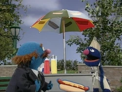 Grover hotdog