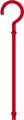 Inquisitor's crook.svg