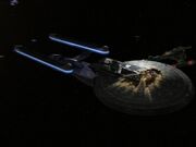 Excelsior class, battle of Cardassia