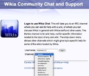 Wikia IRC gateway