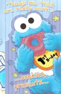 Baby Cookie Birthday Card
