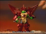 Metal raphael toy