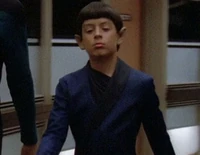 Unnamed Vulcan boy, Encounter at Farpoint