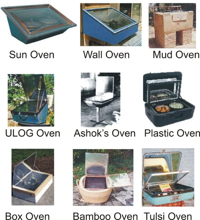 Solar-cooker-design-different types of box ovens
