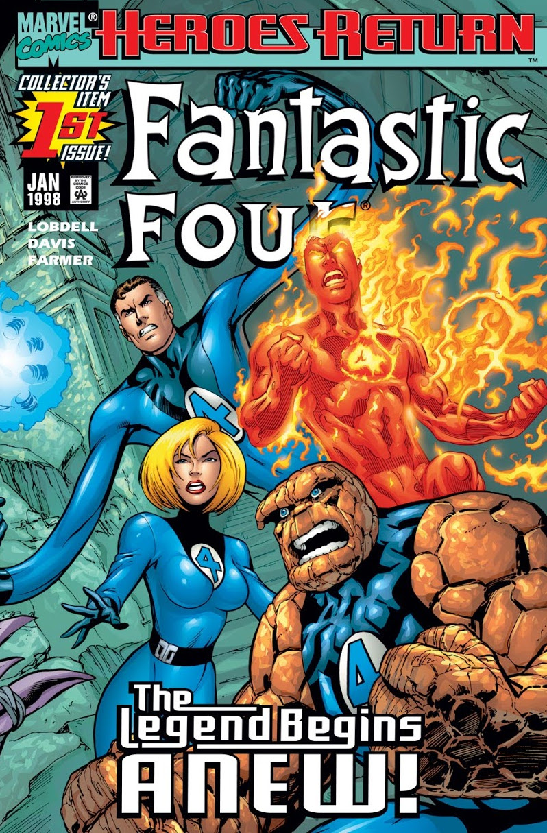 Fantastic Four Vol 3 1 Marvel Comics Database