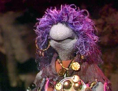 Old gypsy lady