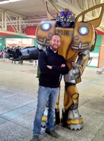 Davide Perino dubs the voice of Johnny