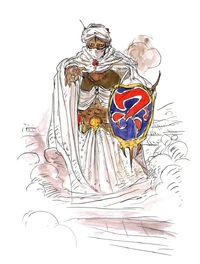 Artwork by Yoshitaka Amano.