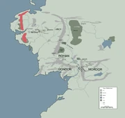 ERED LUIN location map in middle earth