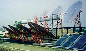 Solar steam system