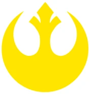Rebel symbol Yellow
