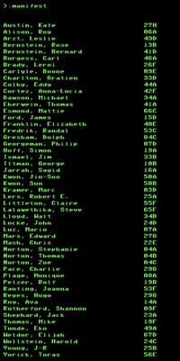 108manifest