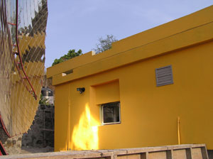 Solar Dish Kitchen