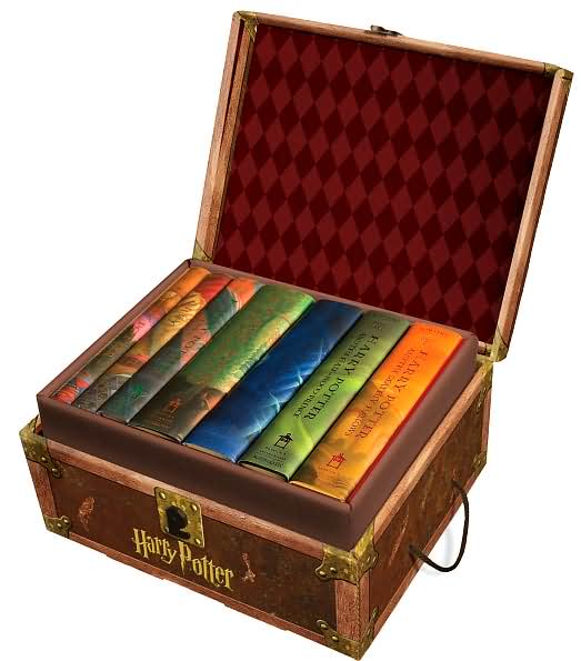 Harry Potter Boxset Books 1-7 With Stickers by J. K. Rowling (2007