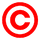 Copyright rouge