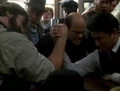 Liam and Kim arm wrestling.jpg