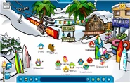 Summer ski village