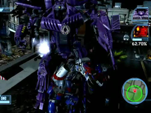 transformers the game shockwave