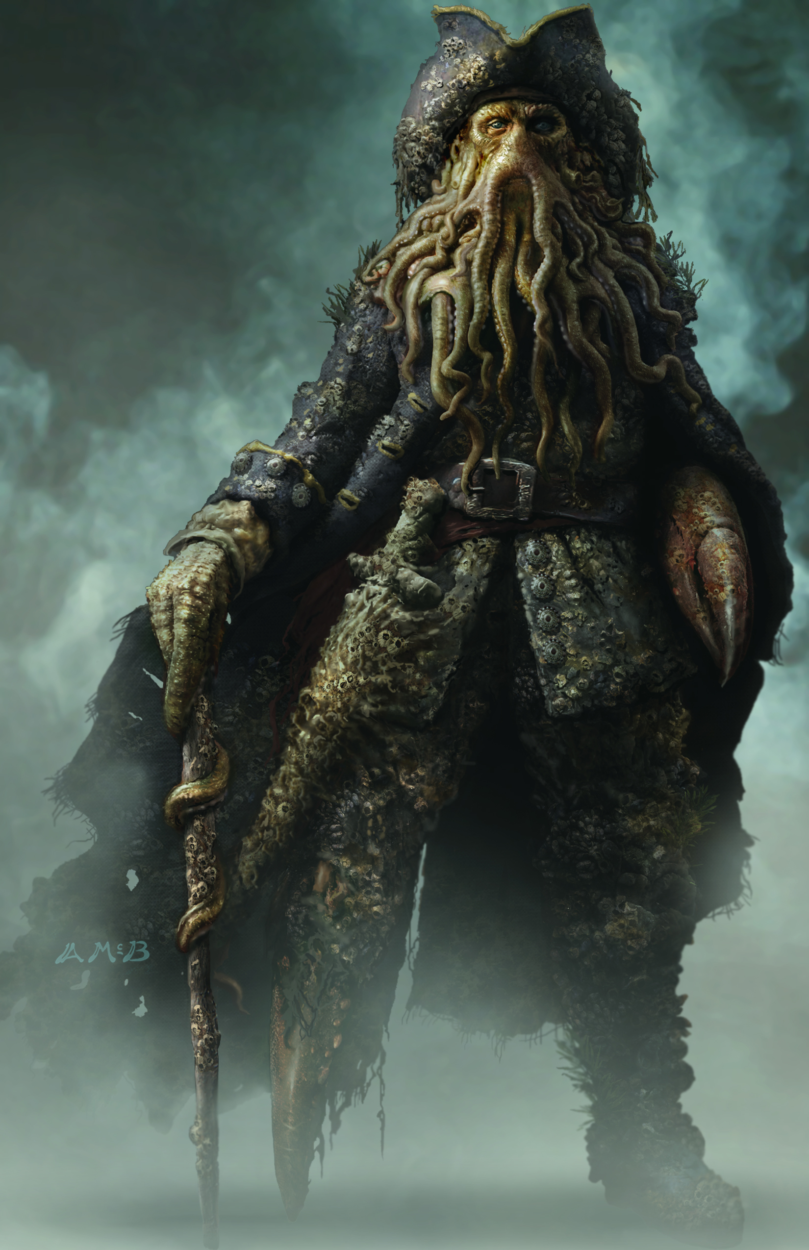 davy jones pirates of the caribbean