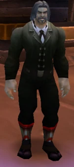 What the Tuxedo Outfit looks like on a human.