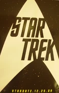 Vegas convention Star Trek poster