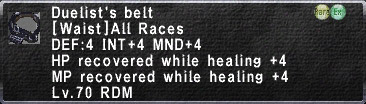 Succes drops 2010 Duelist%27s_Belt