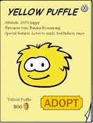 Yellow Puffle