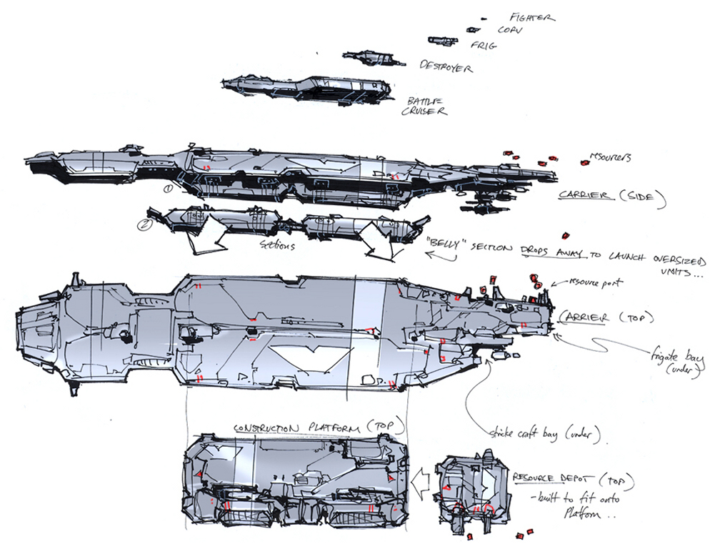 Homeworld Concept Art. Concept Art image