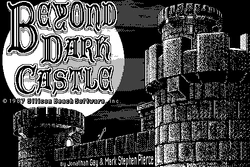 Beyond Dark Castle Title Screen