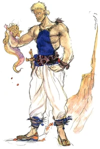 Artwork by Yoshitaka Amano.