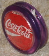 Purple duncan coke yo-yo 1