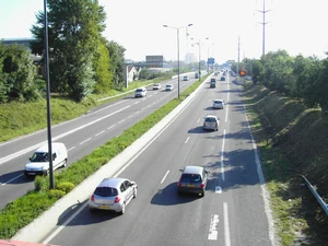 A480 entre échangeur 2 et 3