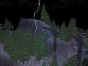 Rodeo Forest lightning