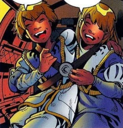 Sladak (left) with his sister Slatka