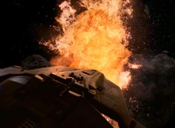 The ketracel white facility explodes