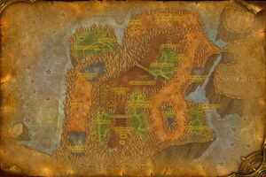 World Warcraft  Outland on World Of Warcraft Map Level Ranges