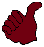 Aggies thumb up